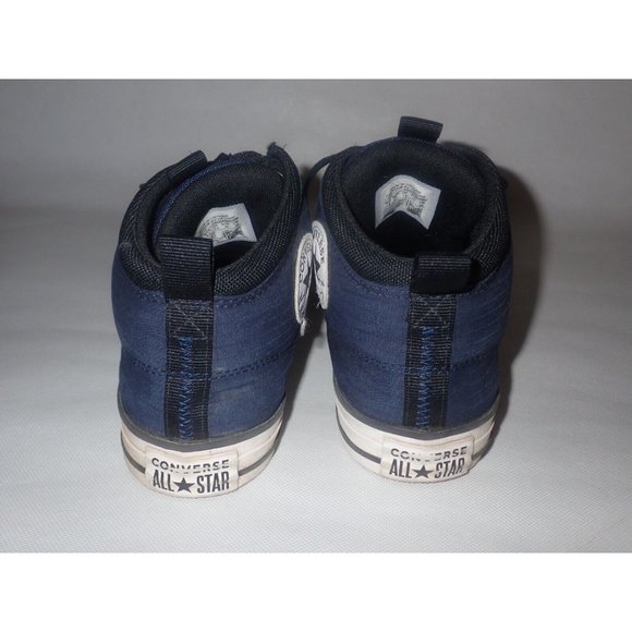 Converse CTAS High Street Midnight Navy High Top Sneakers Mens 7.5 Womens 9.5 - Picture 4 of 8